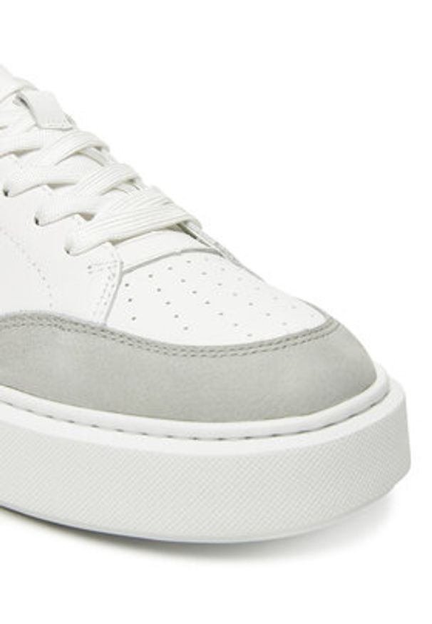 Karl Lagerfeld - KARL LAGERFELD Sneakersy KL52241 Biały. Kolor: biały. Materiał: skóra