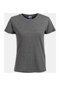 Damski T-shirt Joma szary z długimi rękawami. Kolor: szary. Materiał: bawełna. Długość rękawa: długi rękaw. Długość: długie. Sport: fitness