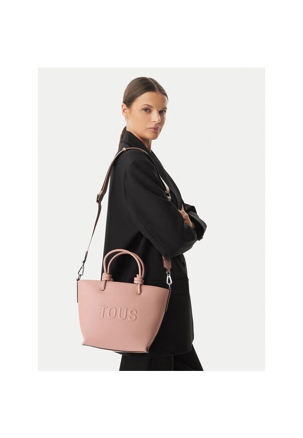 Tous - Torebka TOUS. Kolor: różowy