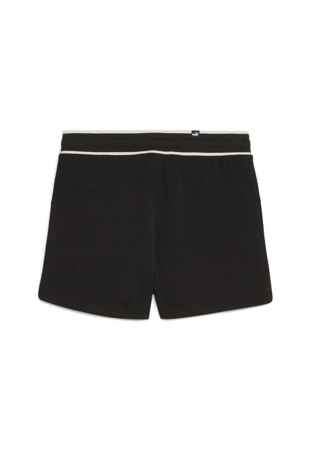 Spodenki Puma Squad Women's Shorts, Kobiety. Kolor: czarny. Materiał: bawełna, materiał
