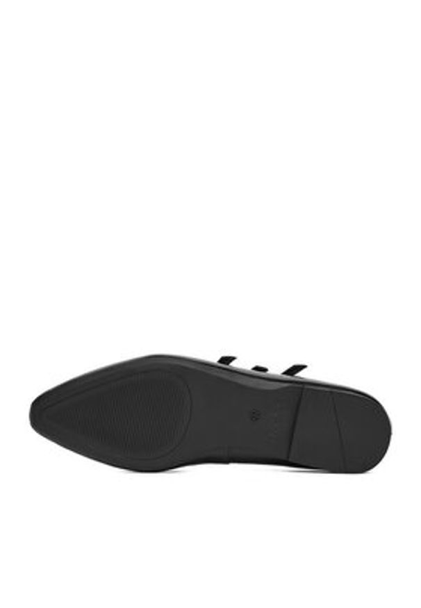 MEXX Baleriny CEO-MX/038C-RST Czarny. Kolor: czarny. Materiał: syntetyk, skóra