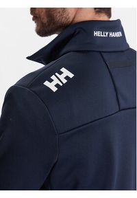 Helly Hansen Bluza Crew 30229 Granatowy Regular Fit. Kolor: niebieski. Materiał: syntetyk #5