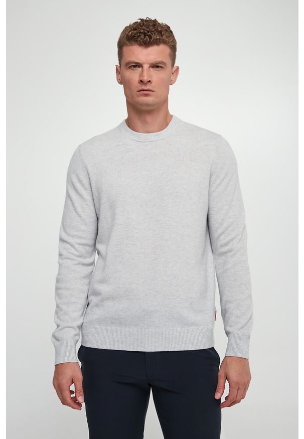 JOOP! Jeans - Sweter męski wełniany Laurelor JOOP! JEANS. Materiał: wełna