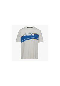 Diadora - Koszulka męska DIADORA T-SHIRT SS ICON STELLA. Kolor: biały