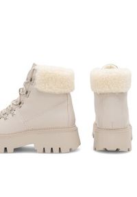 DeeZee Trapery GWEN H19001-6 Beżowy. Kolor: beżowy. Materiał: materiał #3