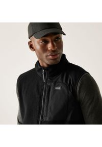 Regatta - Kamizelka męska polarowa Frankie Borg. Kolor: czarny. Materiał: polar #1