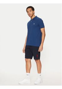 U.S. Polo Assn. Szorty sportowe MUP3355 Granatowy Regular Fit. Kolor: niebieski. Materiał: bawełna. Styl: sportowy #3