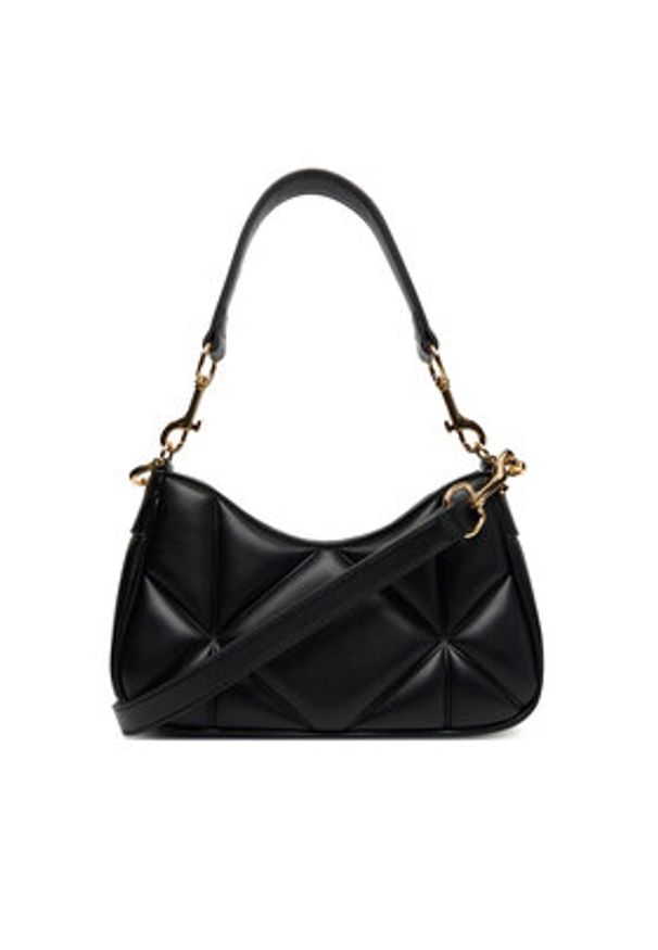 Love Moschino - LOVE MOSCHINO Torebka JC4080PP1NLC0000 Czarny. Kolor: czarny. Materiał: skórzane