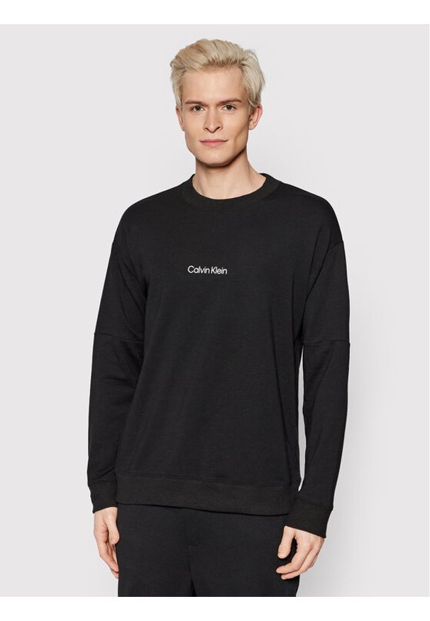 Calvin Klein Underwear Bluza 000NM2172E Czarny Regular Fit. Kolor: czarny. Materiał: bawełna