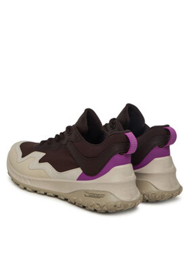 ecco - ECCO Sneakersy Ult-Trn 82433361410 Bordowy. Kolor: czerwony. Materiał: materiał