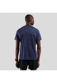 Koszulka męska Odlo ZEROWEIGHT ENGINEERED CHILL-TEC T-shirt crew neck s/s. Kolor: niebieski. Sport: bieganie