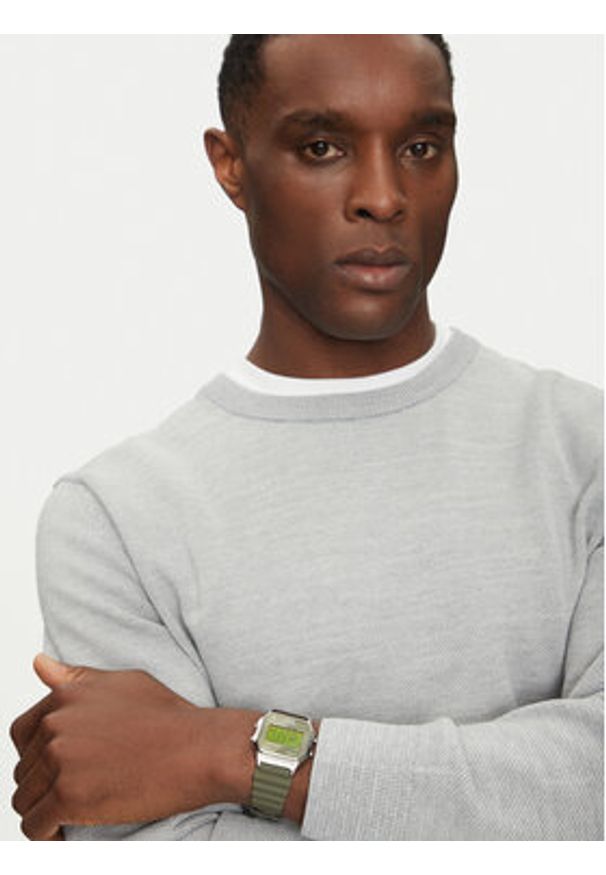 Timex Zegarek T80 TW2V41100 Khaki. Kolor: brązowy