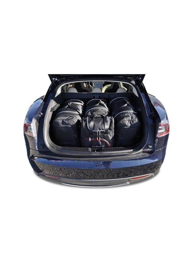 KJUST - Torby Do Bagażnika Tesla Model S Ev 2012-2016 4Szt Kjust. Kolor: czarny. Styl: sportowy