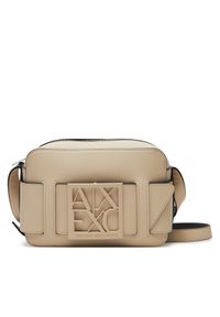 Torebka Armani Exchange. Kolor: beżowy