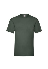 FRUIT OF THE LOOM - Koszulka Unisex Dla Dorosłych Valueweight. Kolor: zielony