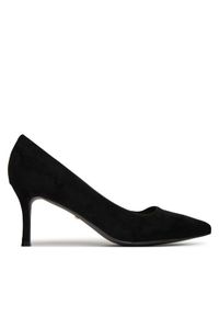 DeeZee Szpilki BK-0807 Czarny. Kolor: czarny. Materiał: skóra. Obcas: na szpilce