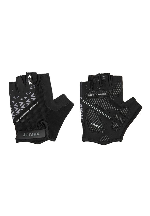 Rękawiczki rowerowe ATTABO Vito. Kolor: czarny. Sport: kolarstwo