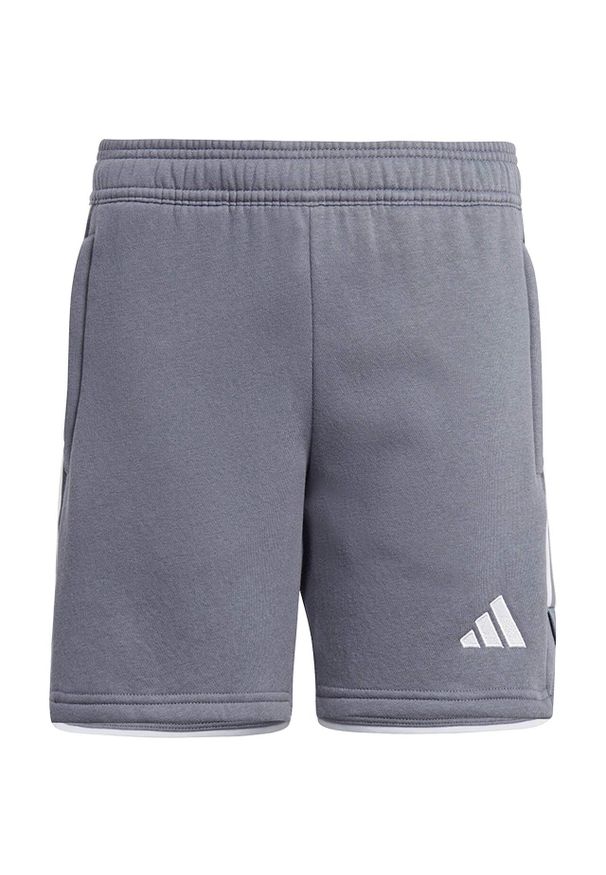 Adidas - Spodenki dla dzieci adidas Tiro 23 League Sweat. Kolor: biały, wielokolorowy, szary