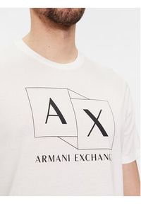 Armani Exchange T-Shirt 3DZTAD ZJ9AZ 1116 Biały Regular Fit. Kolor: biały. Materiał: bawełna #2