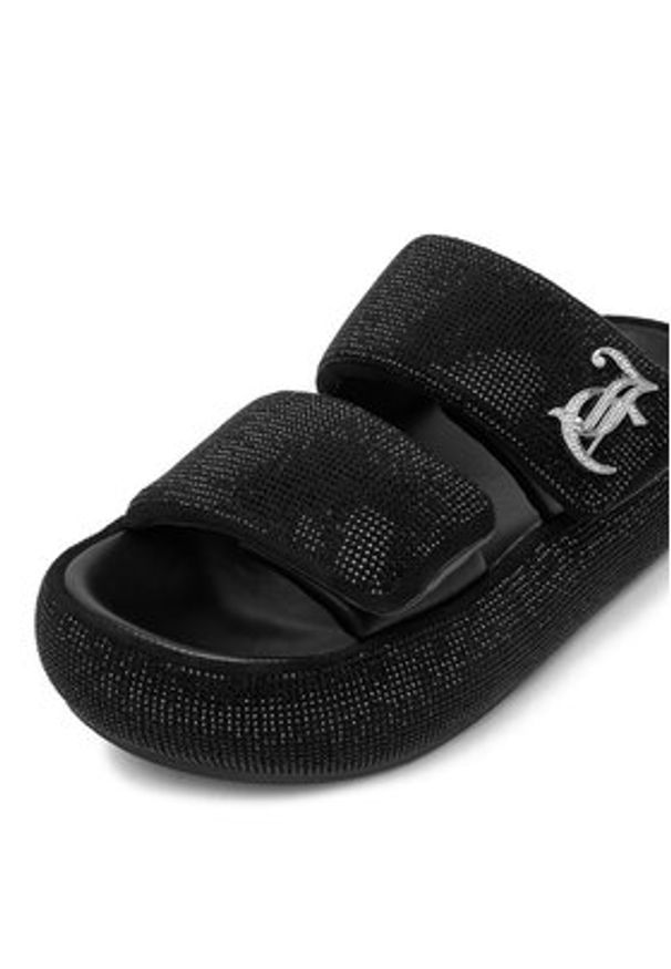 Juicy Couture Klapki CEO-WSS21515-02 Czarny. Kolor: czarny. Materiał: materiał