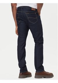 Lee Jeansy Rider 112372611 Granatowy Slim Fit. Kolor: niebieski #3