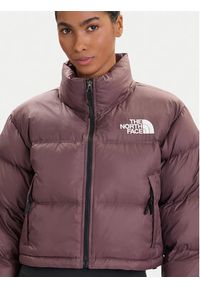 The North Face Kurtka puchowa Nuptse NF0A5GGE Fioletowy Regular Fit. Kolor: fioletowy. Materiał: syntetyk