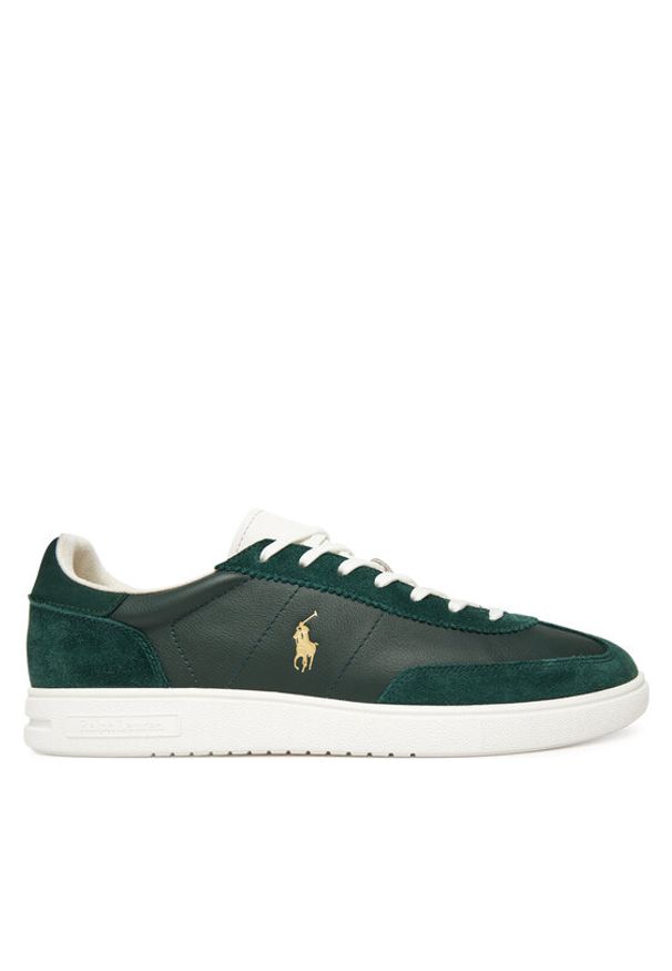 Polo Ralph Lauren Sneakersy 809973701003 Czarny. Kolor: czarny. Materiał: skóra