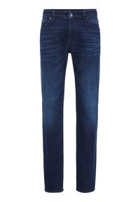 BOSS - Boss Jeansy Regular Fit Maine3 50432427 Granatowy Regular Fit. Kolor: niebieski