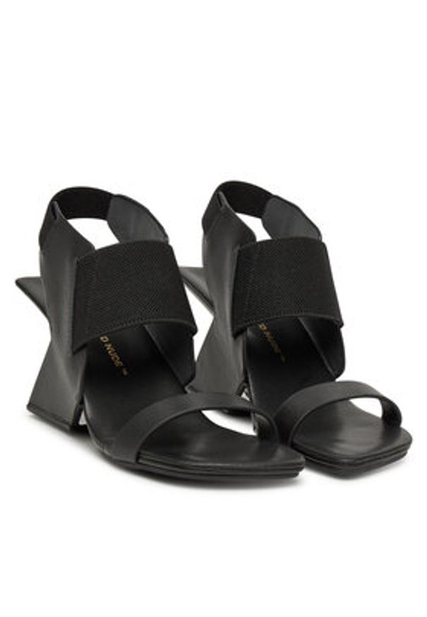 United Nude Sandały Loop Reiki Hi 109100116 Czarny. Kolor: czarny. Materiał: skóra