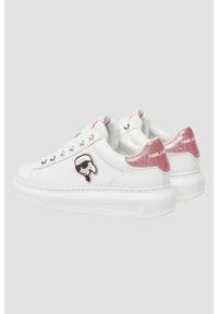 Karl Lagerfeld - KARL LAGERFELD Białe sneakersy Kapri Nft Lo Lace. Kolor: biały