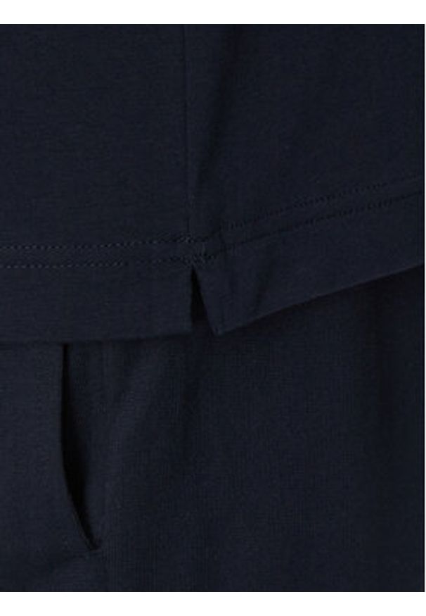 EA7 Emporio Armani Polo 8NPF14 PJVQZ 0562 Granatowy Regular Fit. Typ kołnierza: polo. Kolor: niebieski. Materiał: bawełna