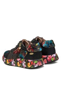 Laura Vita Sneakersy Nikito 04 Czarny. Kolor: czarny. Materiał: materiał