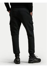 Polo Ralph Lauren Spodnie materiałowe 710980340003 Czarny Regular Fit. Kolor: czarny. Materiał: bawełna #5