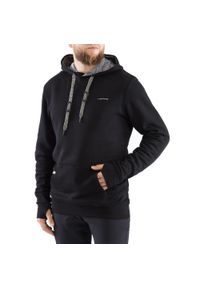 Bluza turystyczna męska Viking Laxa Bamboo z kapturem. Typ kołnierza: kaptur. Kolor: czarny. Styl: sportowy. Sport: turystyka piesza