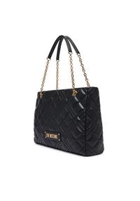 Love Moschino - LOVE MOSCHINO Torebka JC4145PP1PLA0000 Czarny. Kolor: czarny. Materiał: skórzane #5