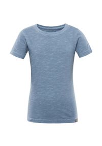 Naak - T-shirt Dziecięcy Nax Esofo 104-110 z Miękkiej Bawełny z Kolorowym Nadrukiem. Kolor: wielokolorowy. Materiał: bawełna. Wzór: kolorowy, nadruk