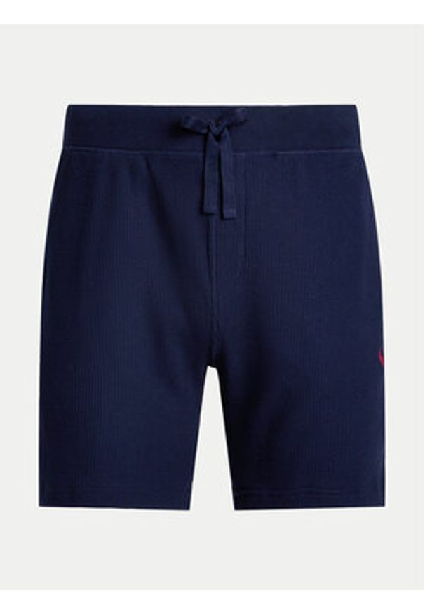 Polo Ralph Lauren Szorty piżamowe 714965510001 Granatowy Regular Fit. Kolor: niebieski. Materiał: bawełna