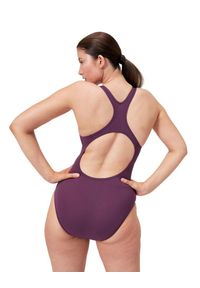 Strój kąpielowy jednoczęściowy damski na basen Speedo Digital. Kolor: pomarańczowy, wielokolorowy, fioletowy