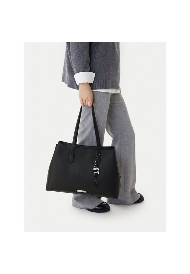 Karl Lagerfeld - Torebka KARL LAGERFELD. Kolor: czarny