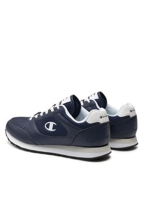 Champion Sneakersy Rr Champ Ii Mix Material Low Cut Shoe S22168-CHA-BS510 Granatowy. Kolor: niebieski. Materiał: skóra