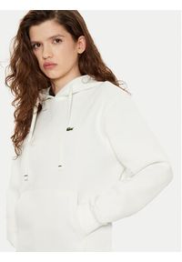 Lacoste Bluza SF8346 Écru Regular Fit. Materiał: syntetyk, bawełna #4