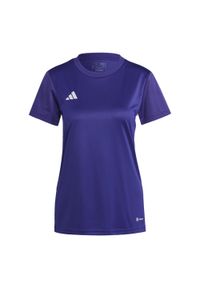Adidas - Koszulka damska adidas Tabela 23 Jersey. Kolor: biały, wielokolorowy, fioletowy. Materiał: poliester. Sport: piłka nożna #1