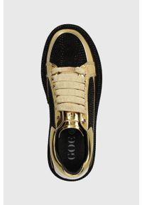 GOE sneakersy kolor czarny MM2N4096.BLACK. Nosek buta: okrągły. Kolor: czarny. Materiał: guma. Obcas: na platformie #4