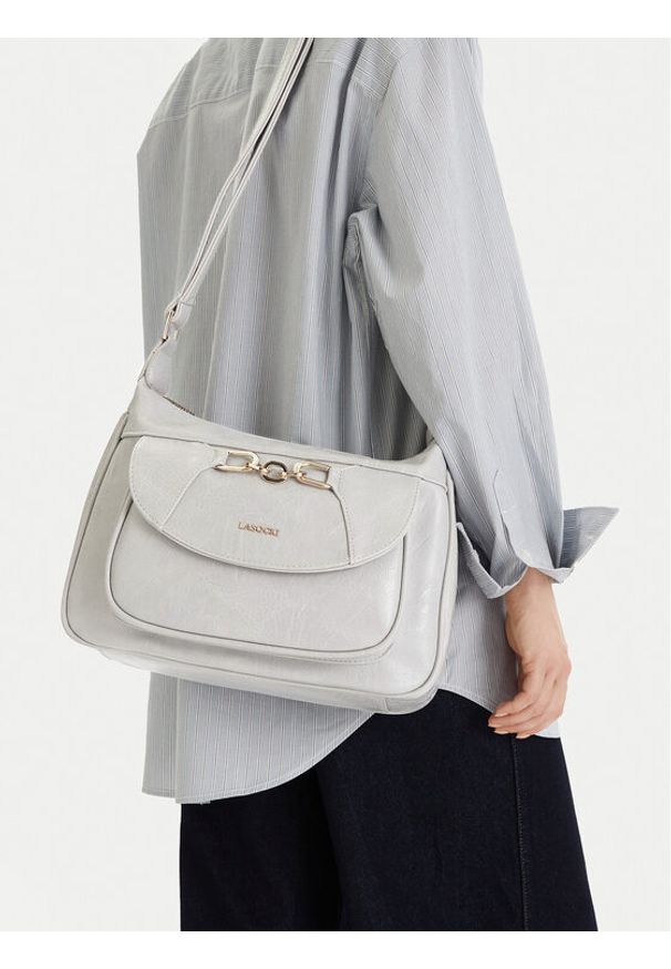 Lasocki Torebka CEO-LSK-L-016-09 Szary. Kolor: szary