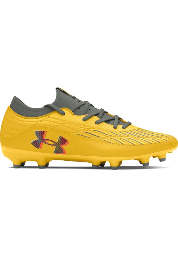 Buty piłkarskie Under Armour Magnetico Select 4 FG. Kolor: czarny, wielokolorowy, żółty. Sport: piłka nożna