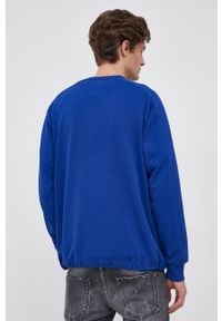 G-Star RAW - G-Star Raw - Bluza bawełniana. Okazja: na co dzień. Kolor: niebieski. Materiał: bawełna. Wzór: nadruk. Styl: casual #5