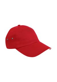 RESULT HEADWEAR - Pluszowa Czapka Z Daszkiem Sandwich. Kolor: biały, czerwony, wielokolorowy