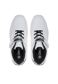 Kappa Sneakersy 260819MFT Biały. Kolor: biały. Materiał: skóra #4