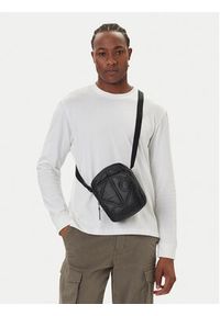Calvin Klein Saszetka nerka Puffer Reporter LV04D3164G Czarny. Kolor: czarny. Materiał: materiał