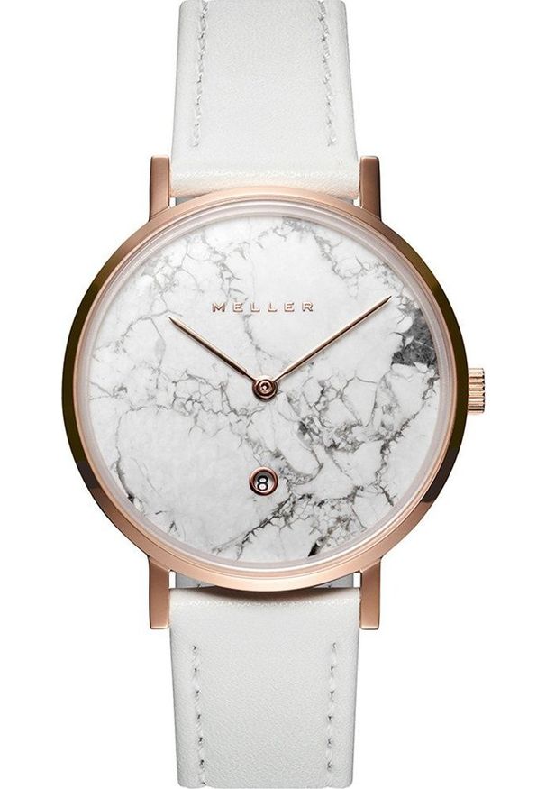 Zegarek MELLER Zegarek damski Meller W1R-1WHITE biały. Kolor: biały